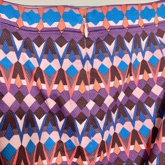 J. CREW Salon Gemstone Print Mini Skirt w/ Pockets - Picture 5 of 11